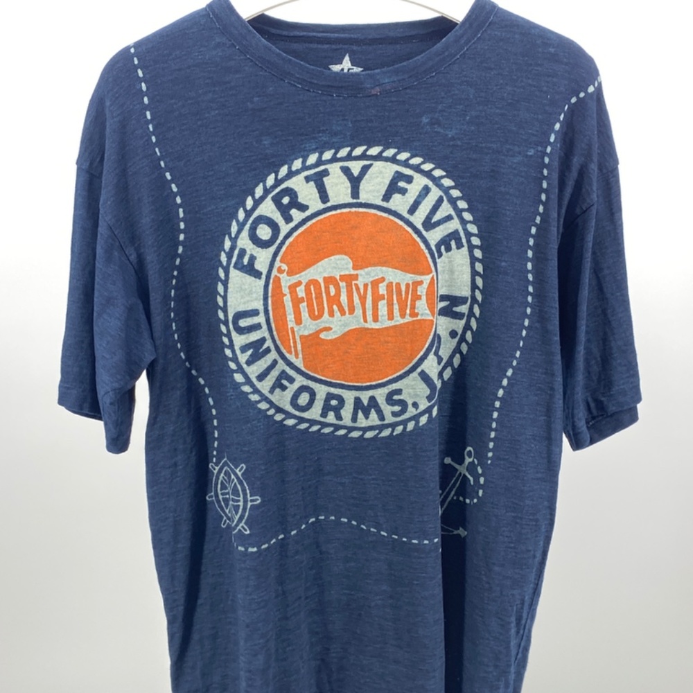 45rpm Indigo Star Tee